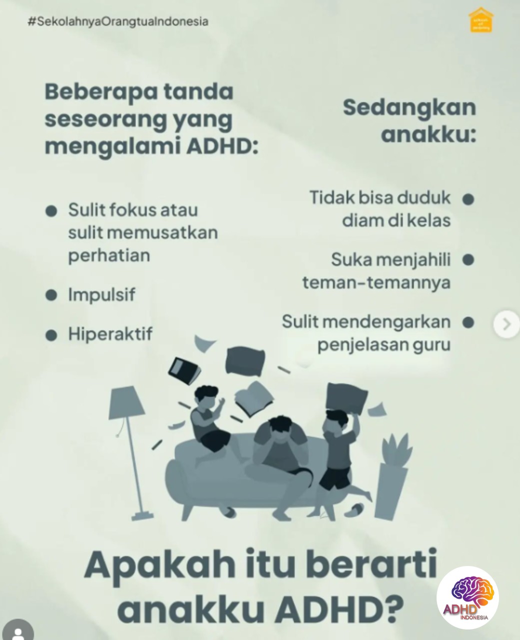 Ciri dan Gejala ADHD pada Anak Usia Dini di Kabupaten Serdang Bedagai