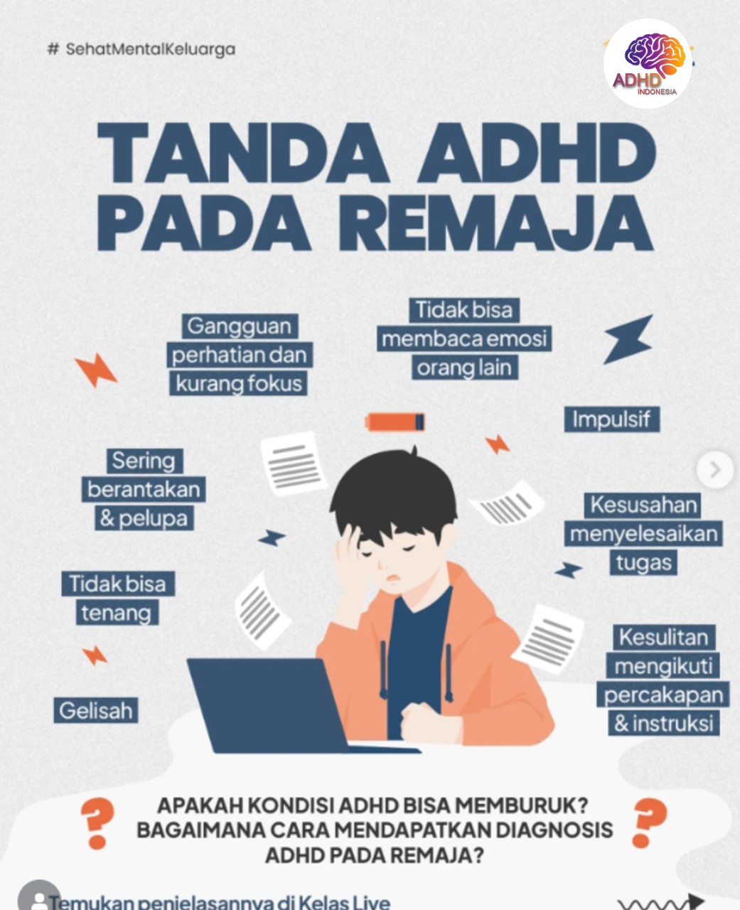 Screening ADHD Non-Diagnostik: Edukasi Awal bagi Orang Tua di Kabupaten Serdang Bedagai